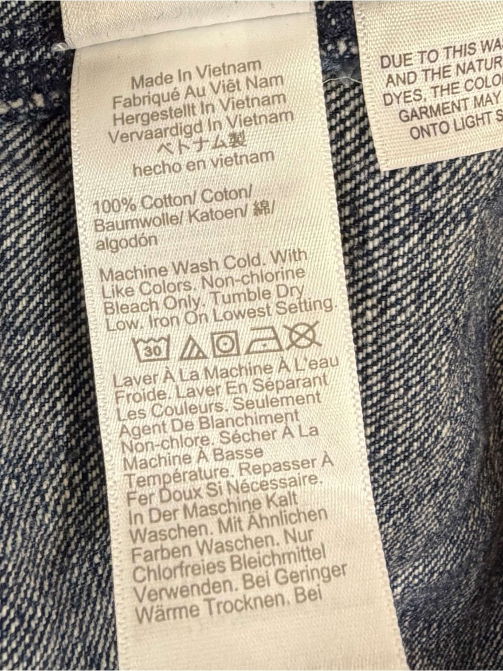 J Crew NWT Dark Blue Denim Barn Jacket with Oversized Pockets Size Large - Picture 10 of 12